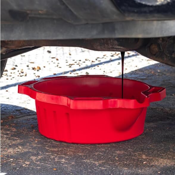 Home Garden Garage Tools 20-Quart FloTool Flotool Less Mess Oil Drain PanQ
