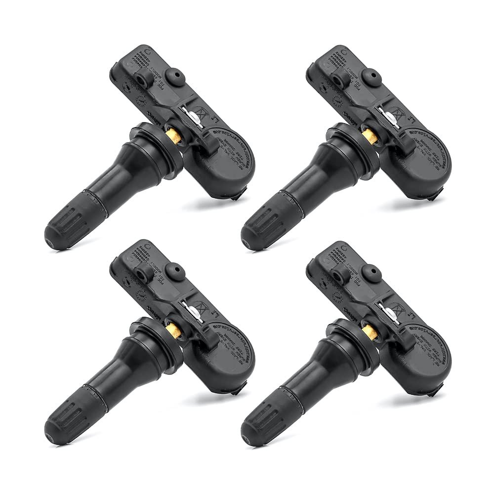 LadyCent Car Tire Pressure Sensor TPMS for Dodge Challenger Charger Durango Grand Caravan Journey, Tire Pressure Sensor Tire Pressure Sensor,4PCS