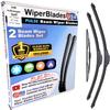 Wiper Blades Set/3 fits Volkswagen Golf 1996 w/1yr Wear Warranty view 1