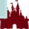 Decal Stickers of Castle (Burgundy) (Set of 2) Premium Waterproof Vinyl Decal Stickers for Laptop Smartphone Car Dirt Bike Wall Room Mason Jar Bathtub Door Skateboard Console - ANDstice75256RE view 4