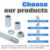 Mokuo 12mm 270mm Front Rear Axle with Bushing 5mm 22mm 38mm Fit for Pit Dirt Bike Moped Scooter QUAD ATV Mini Bike Parts view 2