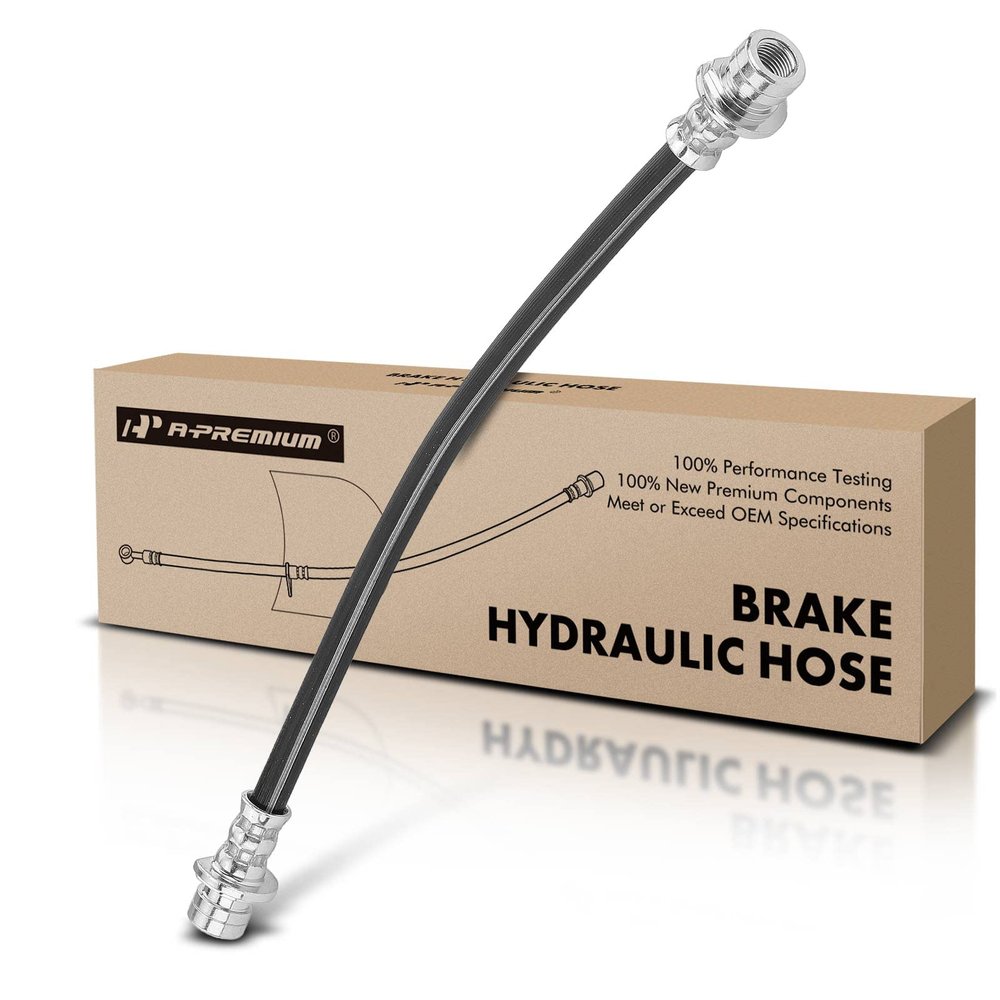 A-Premium Rear Driver Brake Hydraulic Hose Compatible with Honda Models - Fit 2009 2010 2011 2012 2013 2014 1.5L - Replace# 01468TF0000