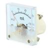 YOKIVE Analog Panel Ammeter, 91C4 Ampere Meter Current Tester, Great for Office, Art, Home, Daily Use (DC 0-30mA, Class 2.5) view 1