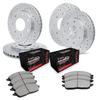 R1 Concepts Front and Rear Brake Kit Fits 2004-2008 Ford F-150 view 1