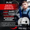 R1 Concepts Front Brake Kit Fits 2017-2019 Audi A4 view 3