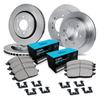 R1 Concepts Front and Rear Brake Kit Fits 2006-2007 Buick Terraza view 1