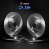 R1 Concepts Front and Rear Brake Rotors Fits 2008-2013 BMW 135i view 3