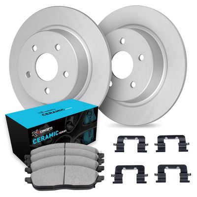 R1 Concepts Rear Brake Kit Fits 2002-2006 Toyota Camry