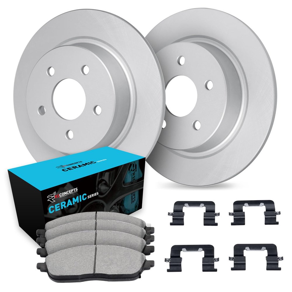 R1 Concepts Rear Brake Kit Fits 2002-2006 Toyota Camry