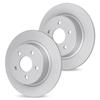 R1 Concepts Rear Brake Rotors Fits 1997-2001 Acura Integra view 1