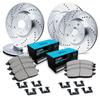 R1 Concepts Front and Rear Brake Kit Fits 1988-1994 Chevrolet Corvette view 1