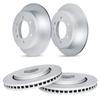 R1 Concepts Front and Rear Brake Rotors Fits 2007-2010 INFINITI QX56 view 1