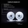 R1 Concepts Front and Rear Brake Rotors Fits 2007-2010 INFINITI QX56 view 4
