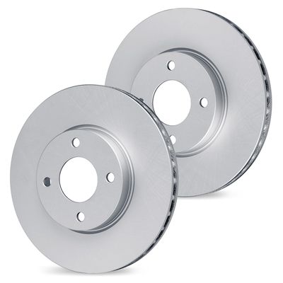 R1 Concepts Front Brake Rotors Fits 1984-1987 BMW 325e; 1986-1988 BMW 325