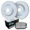 R1 Concepts Rear Brake Kit Fits 2021-2024 Jaguar E-Pace, F-Pace, I-Pace view 1
