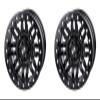 (2 Pack) 4/156 Tusk Nebo Beadlock Wheel 14x7 4.0 + 3.0 Matte Black For POLARIS RZR 900 Trail Sport 2021-2024 view 1