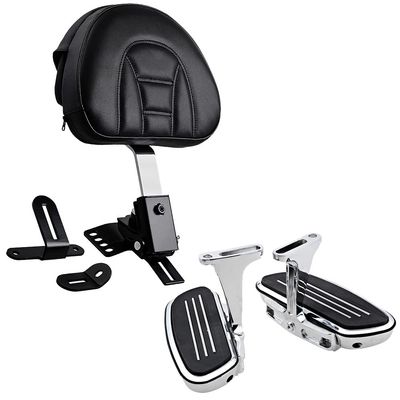 Astra Depot Driver Backrest & Floorboards for 1988-2020 Harley Touring