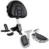 Astra Depot Driver Backrest & Floorboards for 1988-2020 Harley Touring view 1