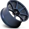 Motegi MR154 BATTLE 17X8 5X110 6.19 43mm MIDNIGHT BLUE - MR154780429A43 view 3