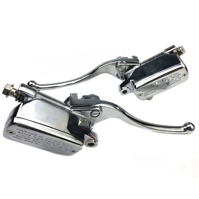 EVRS LLC 7/8" Motorcycle Handlebar Master Cylinder Hydraulic Brake Control & Clutch Lever