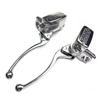 EVRS LLC 7/8" Motorcycle Handlebar Master Cylinder Hydraulic Brake Control & Clutch Lever view 4