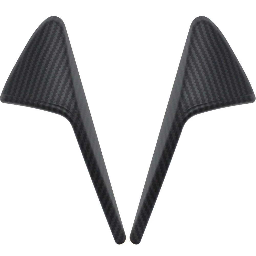 amavoler Turn Signal Side Camera Protection Cover Fit for Tesla Model 3 Model Y(Not for 2023 Model Y), Perfect Decoration Accessories for Your Side Camera. (Matt Carbon Fiber Pattern)
