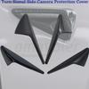 amavoler Turn Signal Side Camera Protection Cover Fit for Tesla Model 3 Model Y(Not for 2023 Model Y), Perfect Decoration Accessories for Your Side Camera. (Matt Carbon Fiber Pattern) view 3