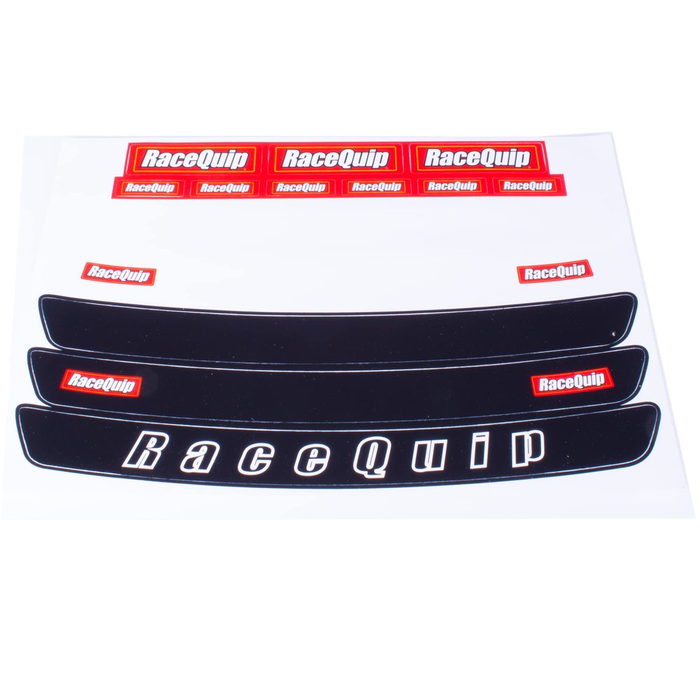 RaceQuip 200111RQP Helmet Decal Sheets