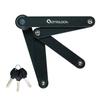 OTTOLOCK SIDEKICK Folding Lock - Heavy Duty Anti Theft Bicycle Lock With Key And Mount, Silicone-Coated, Electric Bike Accessories view 1