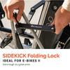 OTTOLOCK SIDEKICK Folding Lock - Heavy Duty Anti Theft Bicycle Lock With Key And Mount, Silicone-Coated, Electric Bike Accessories view 2