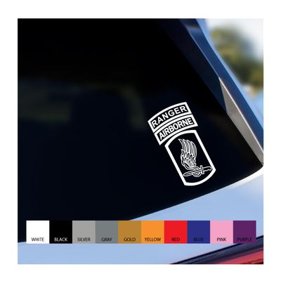 173rd Airborne Ranger Vinyl Decal (6 inches Tall)