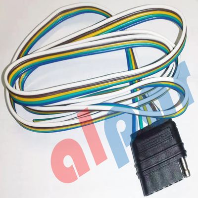 alpar 5-Way Flat 24", 2 feet Trailer Wiring Harness Car Boat Trailer, Truck, RV, Boat