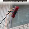 Water Fed Pole Kit,Water Fed Brush Window Cleaning Tool Kit, Window Cleaning Pole Rinse Bar Brush Window Washer Combo Window Washing Equipment For Car Indoor Outdoor High Windows (Size : 18FT/5.4M) view 2