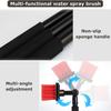 Water Fed Pole Kit,Water Fed Brush Window Cleaning Tool Kit, Window Cleaning Pole Rinse Bar Brush Window Washer Combo Window Washing Equipment For Car Indoor Outdoor High Windows (Size : 18FT/5.4M) view 4