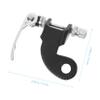 2pcs Steel Bike Trailer Coupler Hitch Adapter with Quick Release Rods Compatible with Standard and Electric Easy to Install Design for Towing Pets and Cargo Style view 2