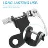 2pcs Steel Bike Trailer Coupler Hitch Adapter with Quick Release Rods Compatible with Standard and Electric Easy to Install Design for Towing Pets and Cargo Style view 3