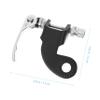 Trailer Hitch 2pcs Mount Attachment Rod Release Trailer Steel Replacement to Connect Hitch Black Pets Bike Linker Adapter with Quick Coupler view 2