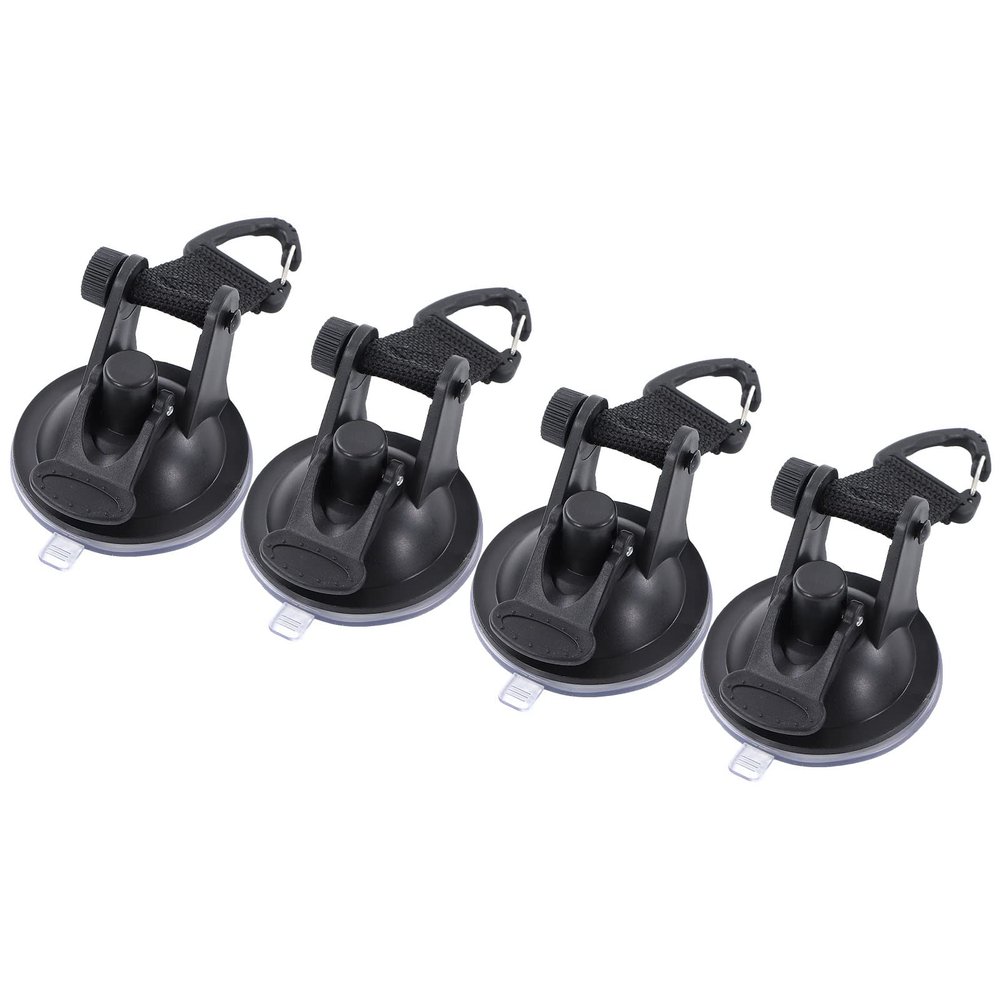 4PCS Car Tent Suction Cup Portable Suction Cups for Awning Tents Camping Tarp