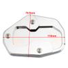 Zhisheng Aluminum Kickstand Enlarger Extension for Harley-DAVIDSON Pan America 1250 2021 2022 view 2