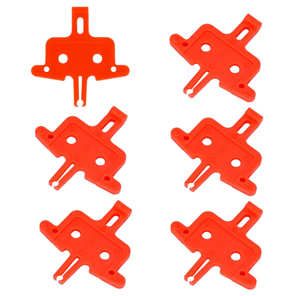 6PCS Bicycle Brake Pads Spacer Hydraulic Disc Brake Pads Spacer Hydraulic Bike Brake Pad Spreader Cycling Repair Instert Tools for MTB, Road Bike