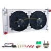 ASCIUTTA 4 Row Aluminum Radiator For 1999-2004 00 01 02 03 Ford F150 F250 F350 Expedition for Lincoln Navigator/Blackwood 4.2L 4.6L 5.4L,Radiators + Shroud + 14" Fan view 1