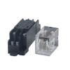 Relay 1Set Power Relay Coil General Purpose Relay LY2 DPDT LY2NJ Relais DC 12v/24v AC 110v/220v Relay Switch with Socket Base (Size : 12V VAC) view 2