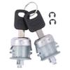 NewYall Set of 2 Door Lock Cylinder with Key for Ford F150 Expedition F250 Windstar Excursion Explorer Sport Trac Thunderbird Freesta Lincoln Navigator Blackwood Mark LT Mercury Montereyc view 1