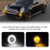 SHINEFIT LED Halo DRL Parking Turn Signal Lights for Cooper R50 R52 R53 view 2