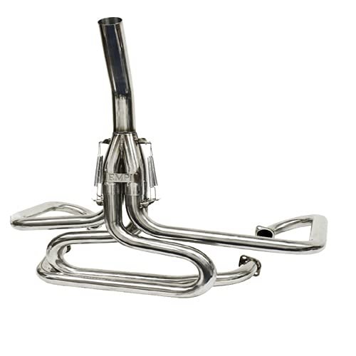 Bobcat Exhaust, 1-1/2" with Straight Stinger, Stainless, Compatible with Dune Buggy