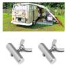 Create idea 4PCS Awning Rail Stoppers 8mm for Campervan Motorhome Boat Camping Tent Equipment Awnings Accessories Stainless Steel 25x8mm view 3