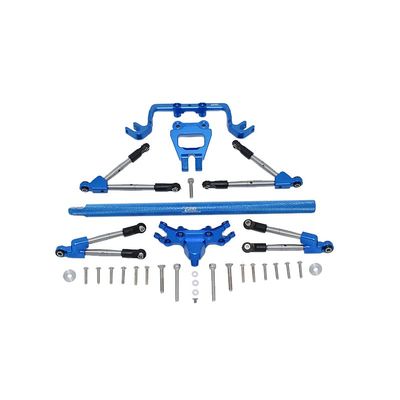 GPM for TRAXXAS-1/10 4WD HOSS 4X4 VXL 3S-90076-4 Aluminum Alloy Front and Rear Anti-roll bar + Fixed Code + Middle Support Frame Combination