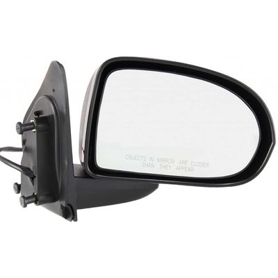 For Jeep Compass 2007 2008 2009 2010 Door Mirror Passenger Side | Power | Non-Heated | Textured Black | Replacement For CH1321263 | 5115042AG