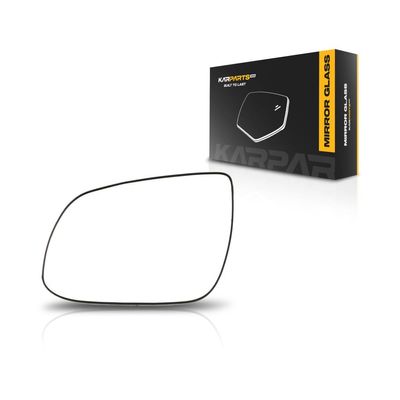 For Kia Forte / Forte5 2010 11 12 2013 Mirror Glass Driver Side | Non-Heated | w/Backing Plate | Coupe/Hatchback/Sedan | Flat Type | Replacement For 876111M100, 876111M110