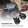 HobbyPark Brass Inner Portal Cover Weights Front Steering Knuckles for Axial Capra & SCX10 III Upgrades Parts view 2